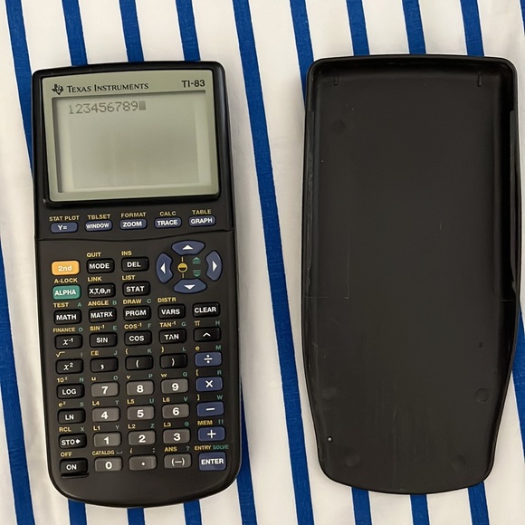TEXAS INSTRUMENTS TI-83 Graphing Calculator - working condition - Picture 5 of 6